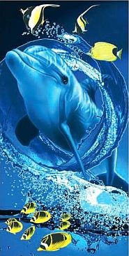 Badetuch-2410-Dolphin-Motion