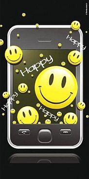 Badetuch-2607-Happy-Smiley