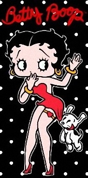 Betty-Boop-schwarz
