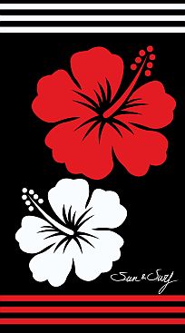 Big-Hibiscus-red-white